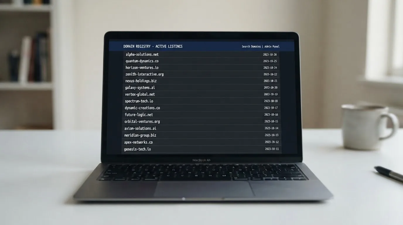 Une page de liste noire de sites bloqués affichée dans un navigateur, avec une colonne de dates